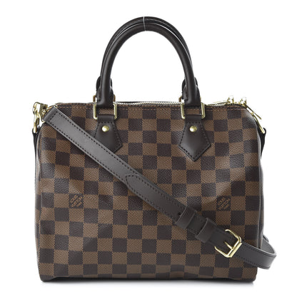 Louis Vuitton Damier Ebene Speedy Bandouliere 25 1 of 11