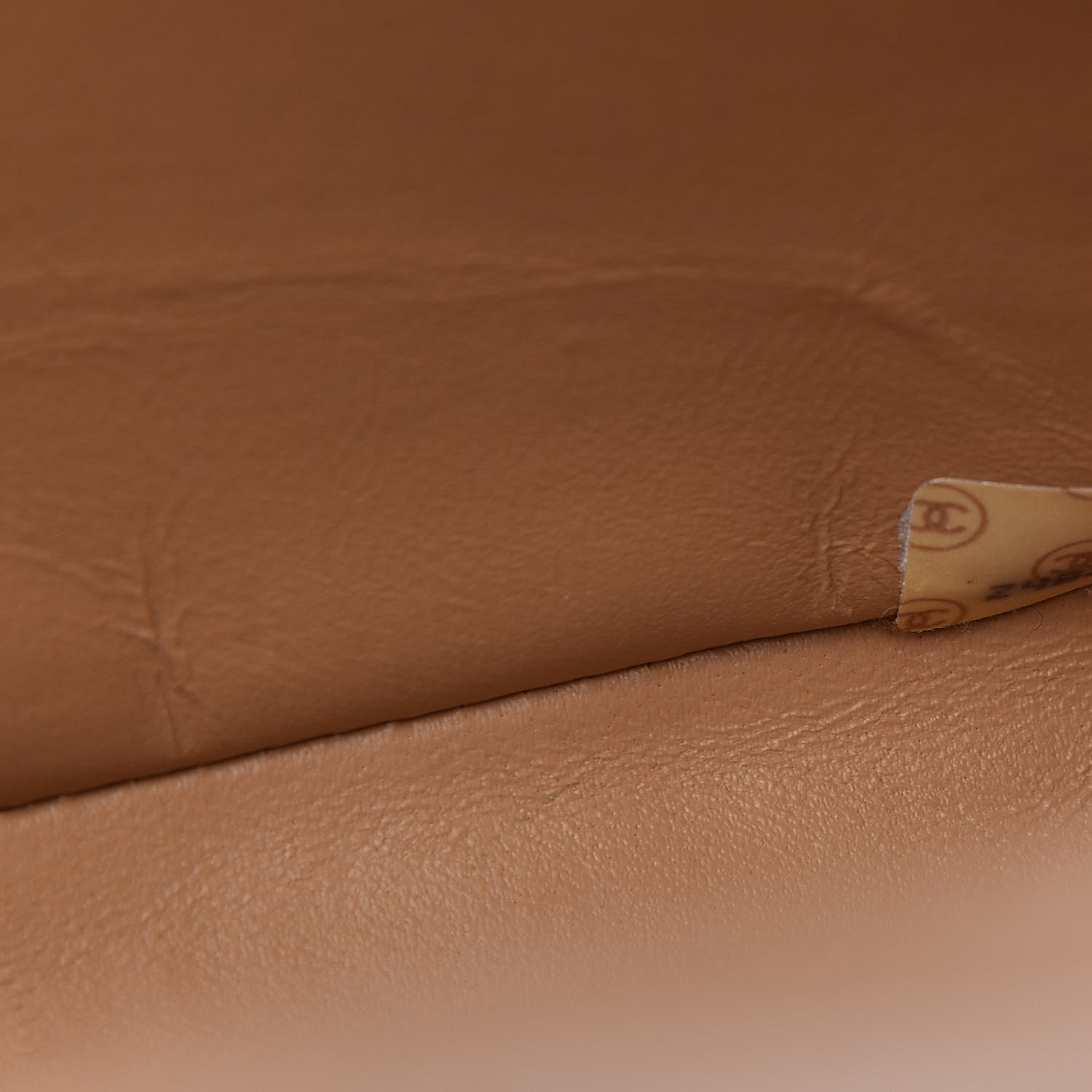 Chanel Lambskin Quilted Medium Double Flap Beige 11 of 12
