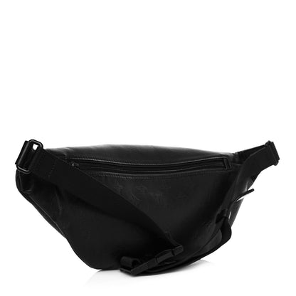 Louis Vuitton Calfskin Monogram Shadow Discovery Bumbag Black 3 of 9