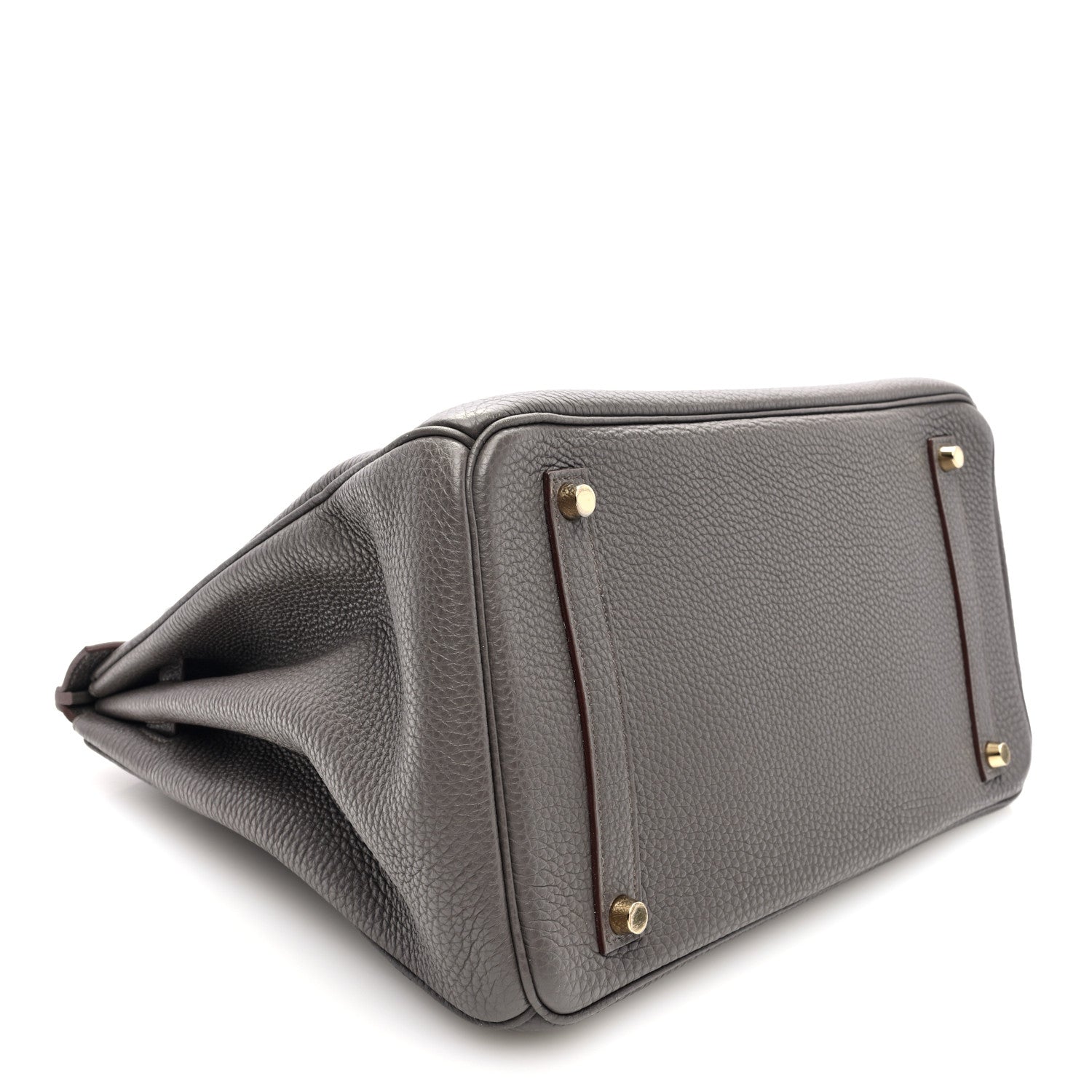 Hermes Togo BIRKIN 35 Etain 4 of 10