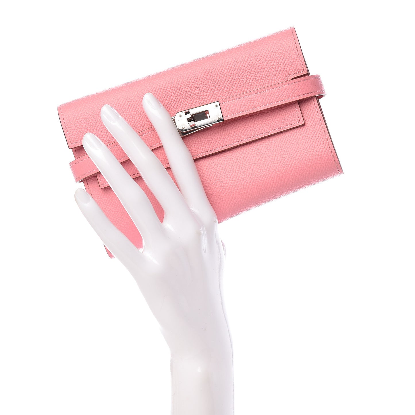 Epsom Medium Kelly Wallet Rose Confetti