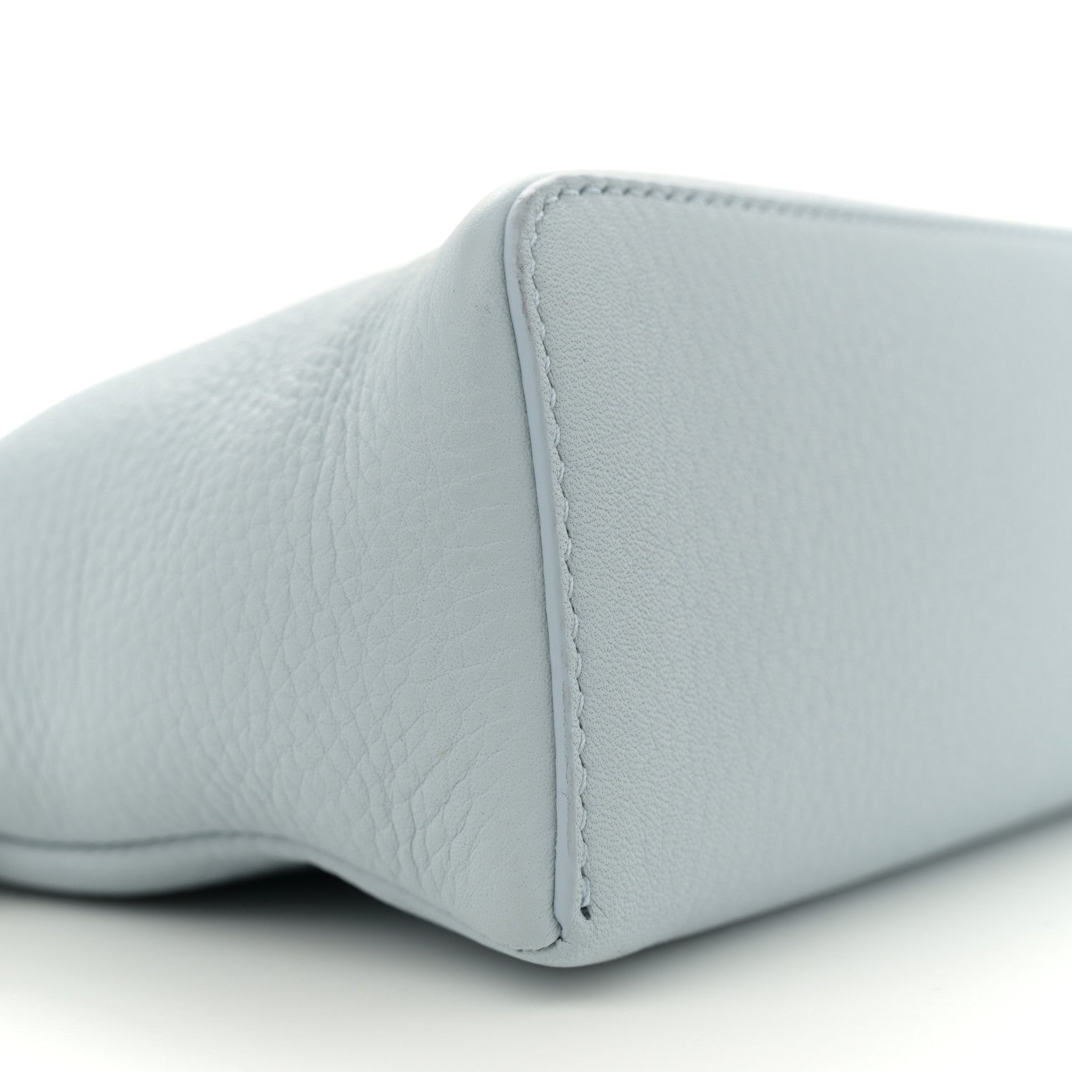 Loro Piana Grained Calfskin L19 Extra Pocket Pouch Minty Breeze 8 of 10