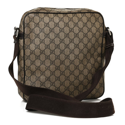 Gucci GG Plus Monogram Medium Messenger Bag Dark Brown 3 of 12