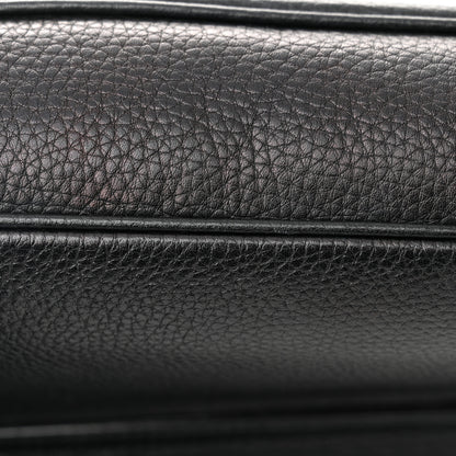 Gucci Pebbled Calfskin Medium Soho Flap Crossbody Black 14 of 15