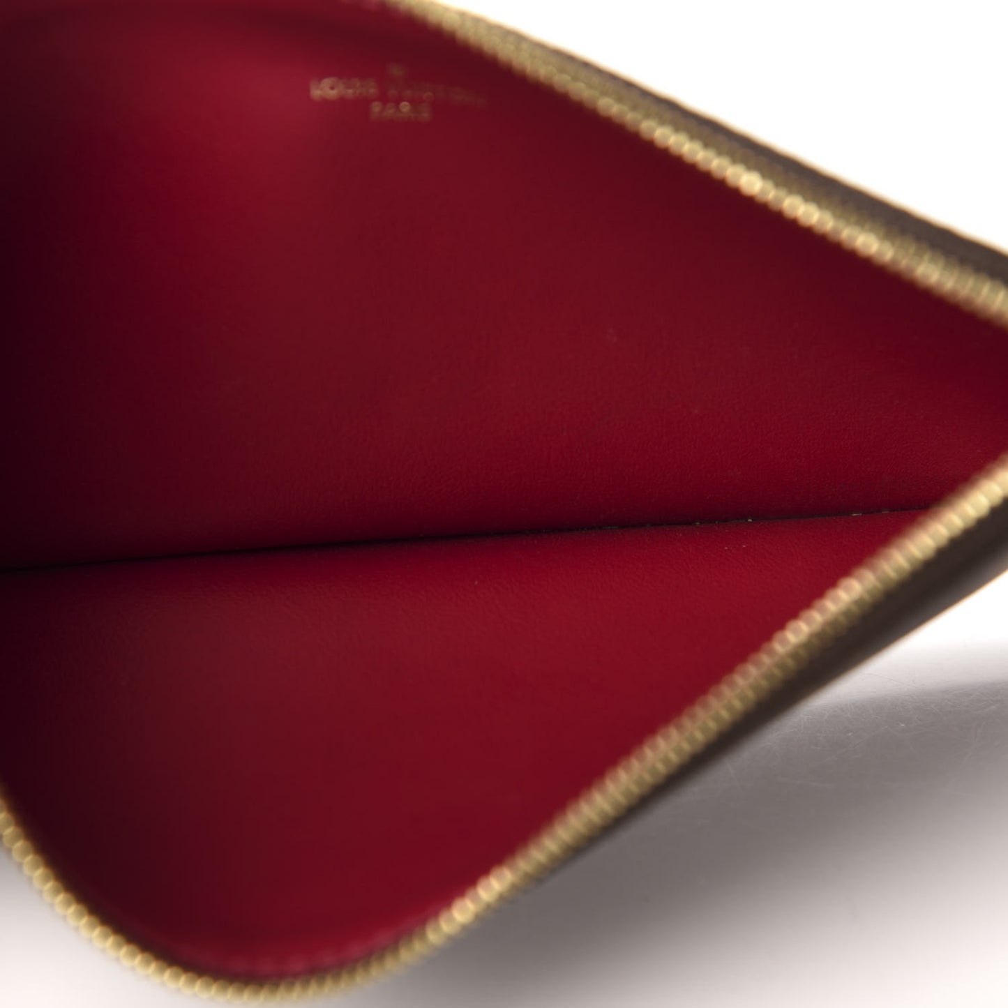 Monogram Pochette Felicie Chain Wallet Fuchsia