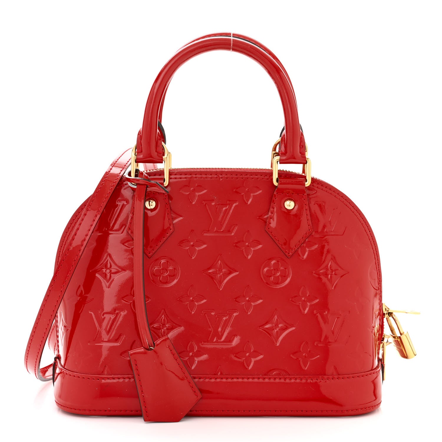 Louis Vuitton Vernis Alma BB Pomme D'Amour 1 of 9