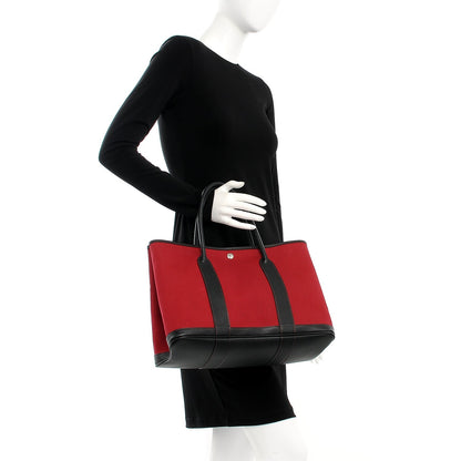 Hermes Toile Negonda Garden Party 36 MM Rouge Imperial Plomb 2 of 10