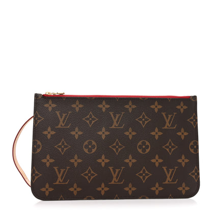 Louis Vuitton Monogram Neverfull MM GM Pochette Cherry 1 of 6