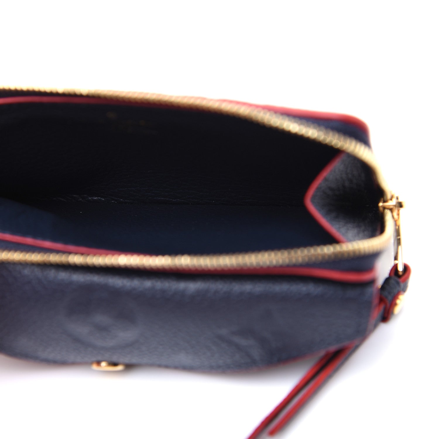 Louis Vuitton Empreinte Recto Verso Card Holder Marine Rouge 5 of 11