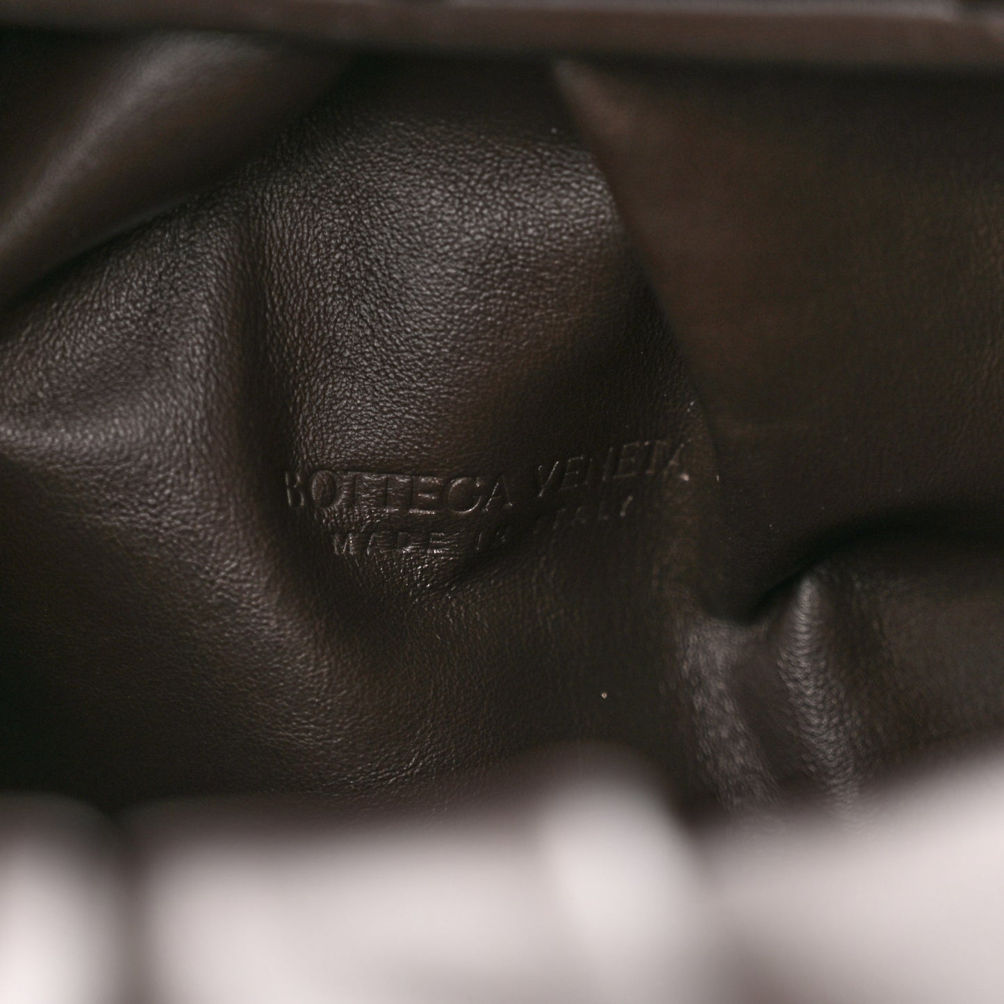 Smooth Butter Calfskin Large The Shoulder Pouch Brownie