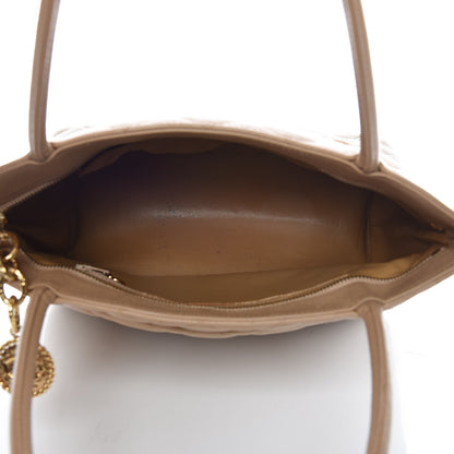 Chanel Caviar Quilted Medallion Tote Beige 5 of 21