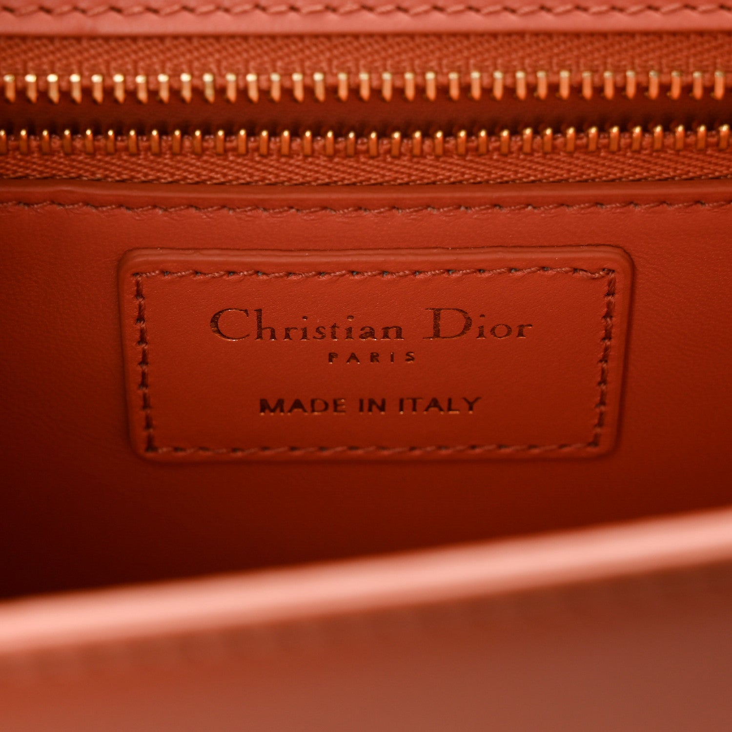 Christian Dior Smooth Calfskin 30 Montaigne Flap Bag Indian Red 7 of 11