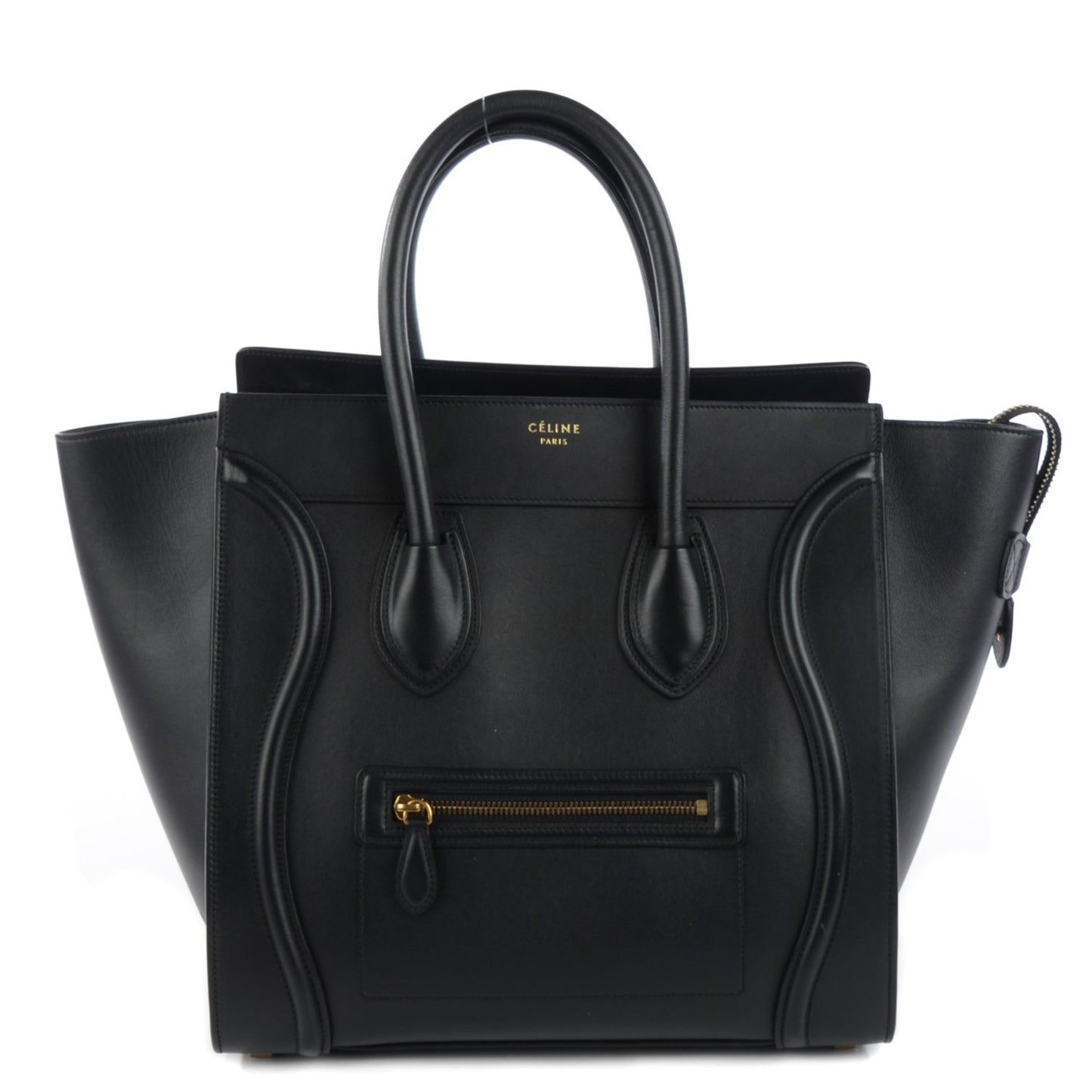 Smooth Calfskin Mini Luggage Black