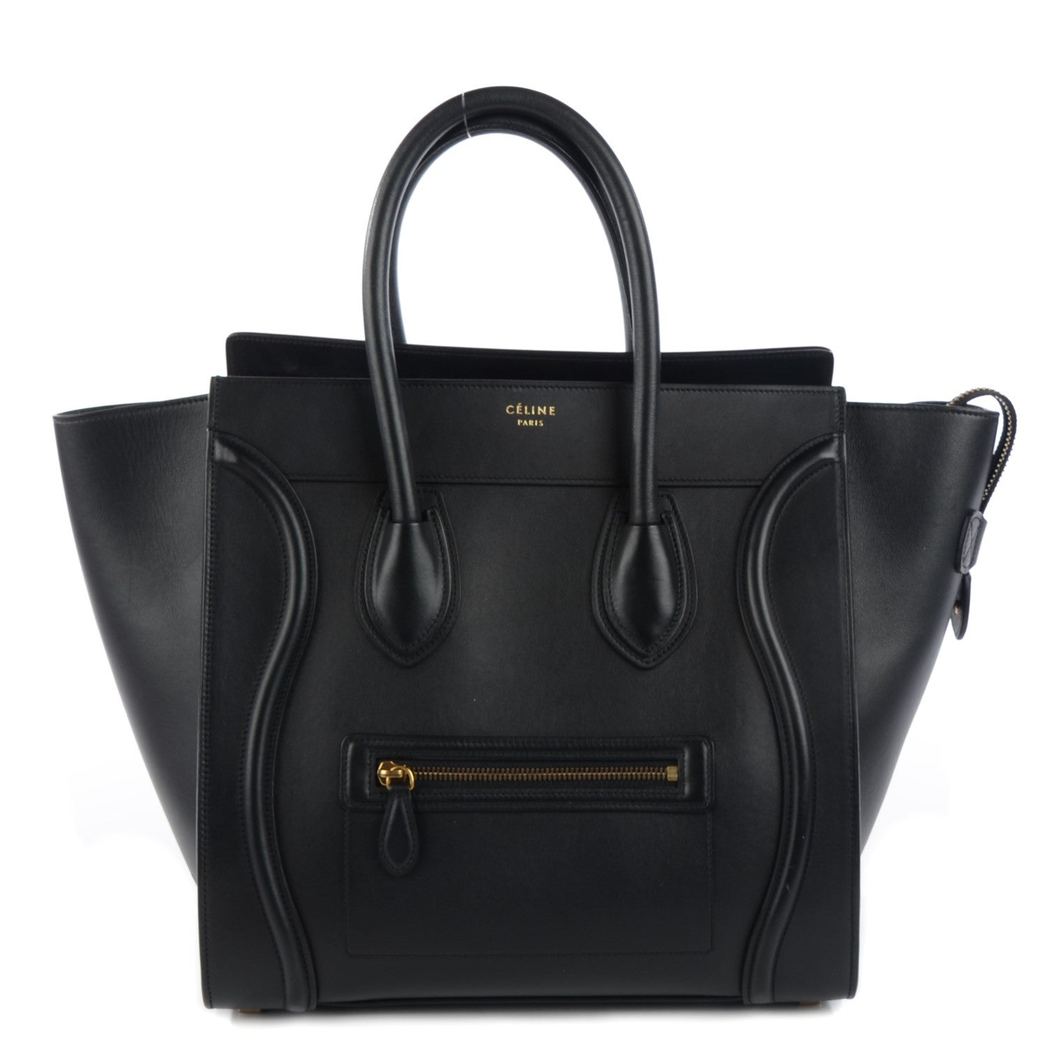 Celine Smooth Calfskin Mini Luggage Black 1 of 9