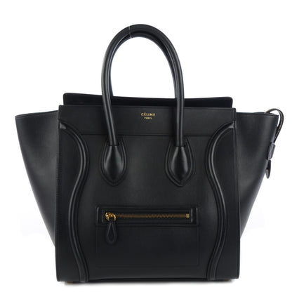 Celine Smooth Calfskin Mini Luggage Black 1 of 9