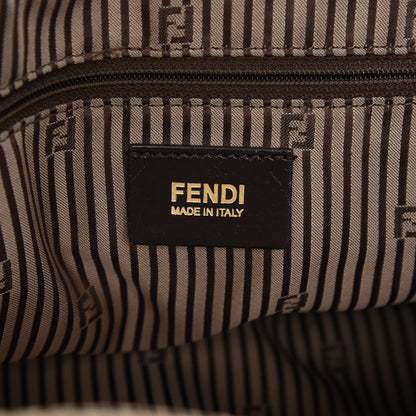 Fendi Vitello Elite Chameleon Shopper Tote Black 6 of 21