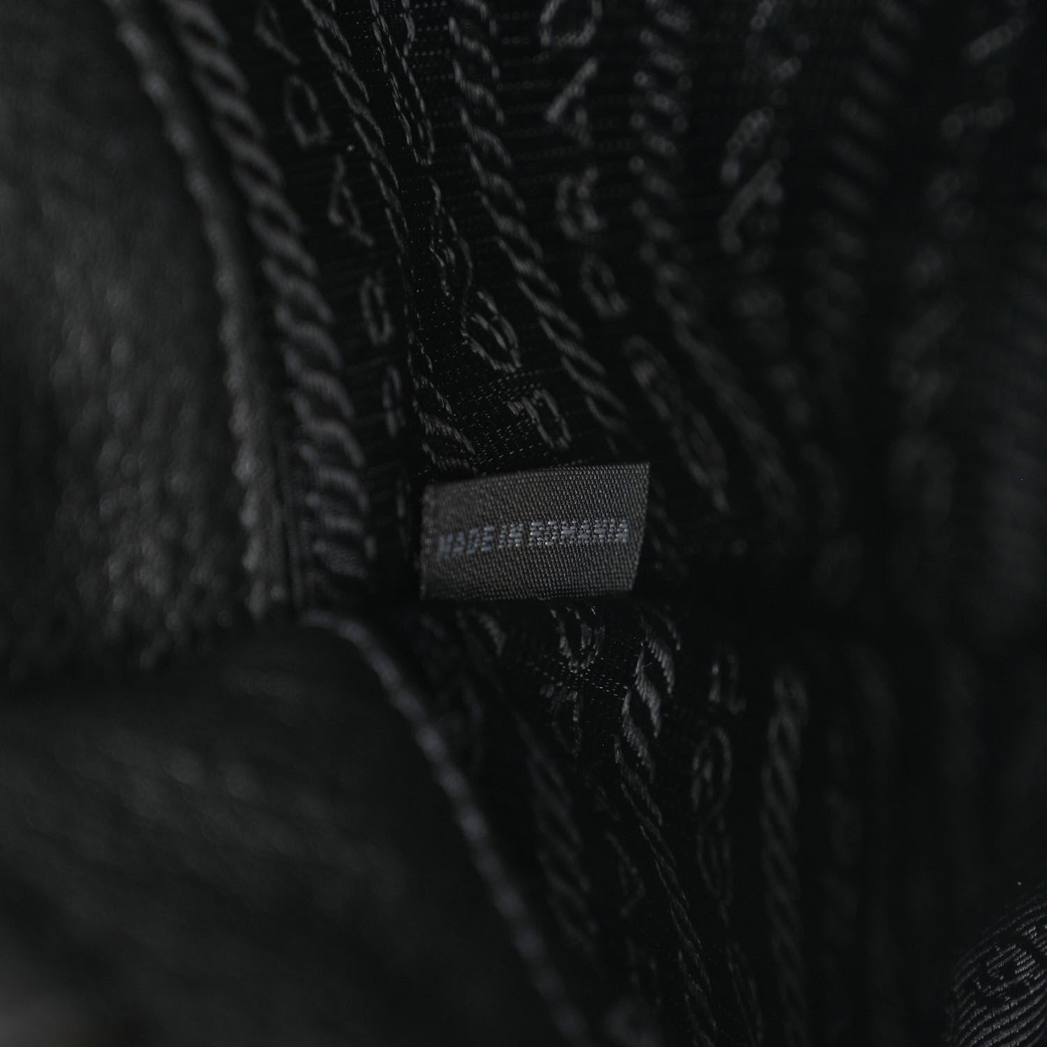 Prada Vitello Daino Tote Black 7 of 11