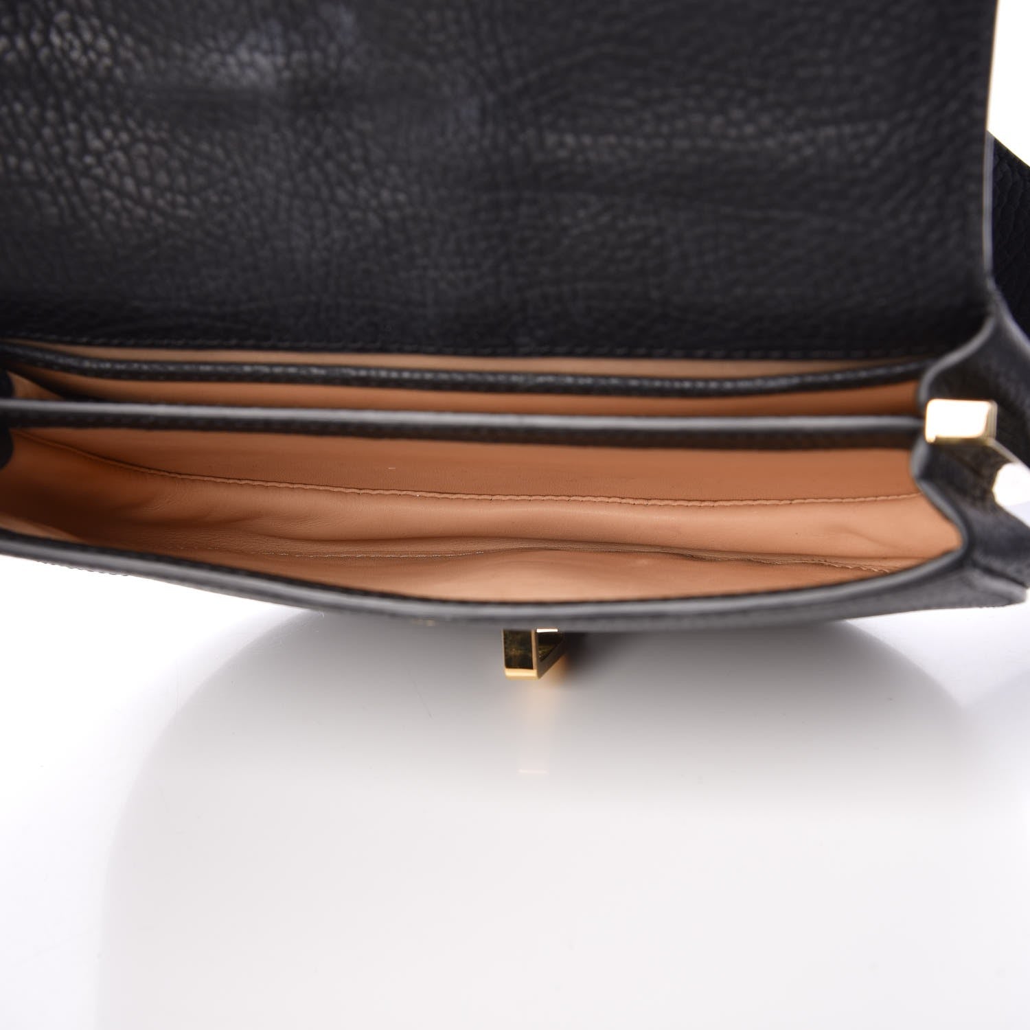 Delvaux Crispy Calfskin Mini Le Mutin Saddle Bag Black 5 of 9