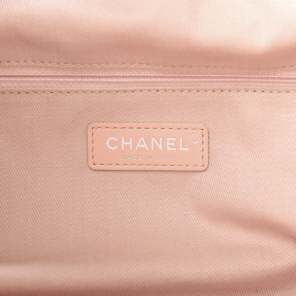 Chanel Canvas Large Double Face Shopping Tote Light Pink 5 of 9