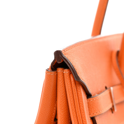 Hermes Epsom Birkin 35 Orange 16 of 16