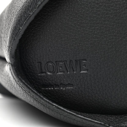 Loewe Calfskin Shearling Mini Bunny Crossbody Bag Black 7 of 9
