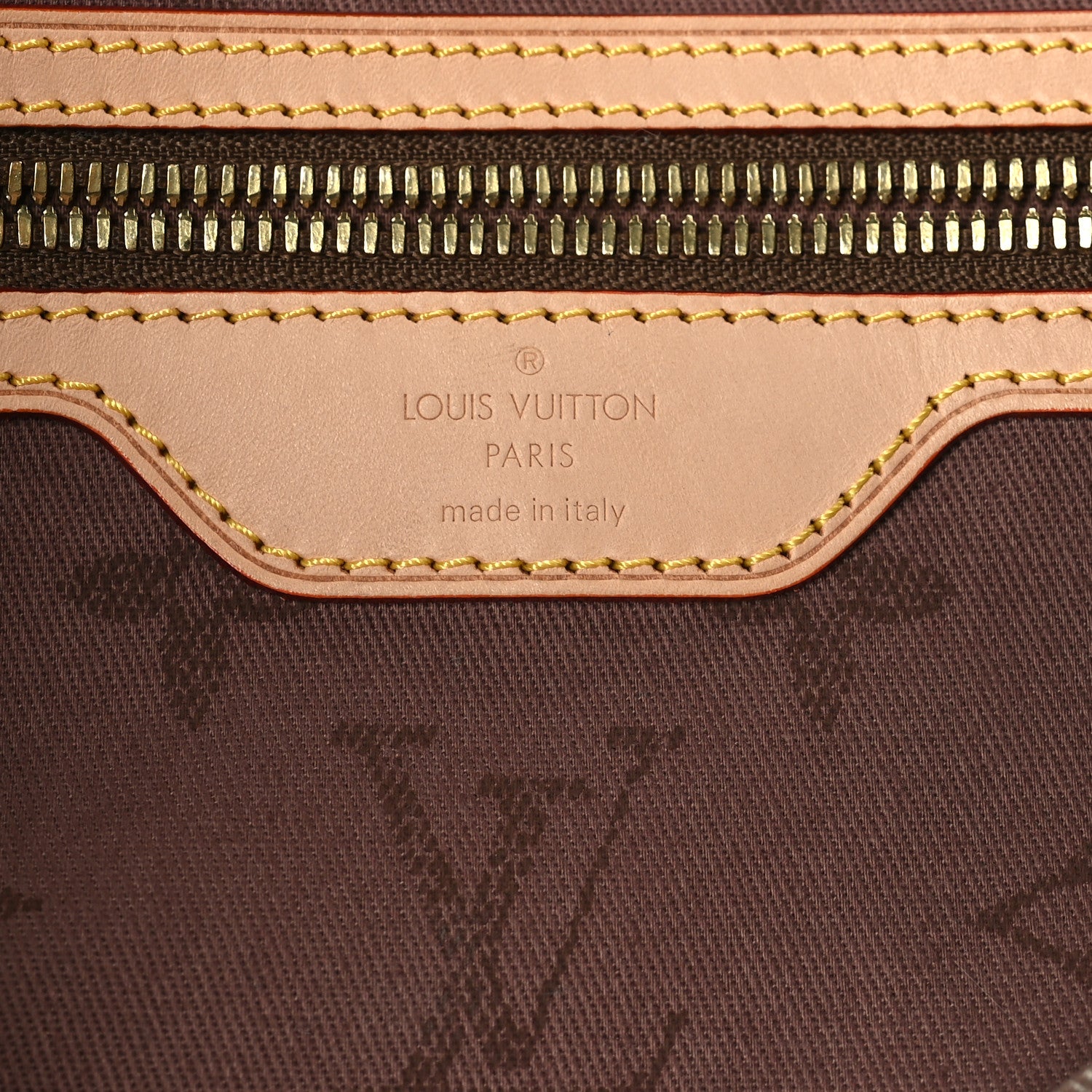 Louis Vuitton Denim Articles de Voyage Cabas Beige 5 of 7