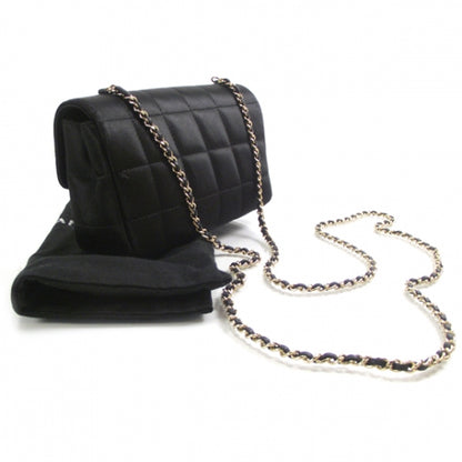 Chanel Satin Quilted Flap Evening Bag 3 of 9