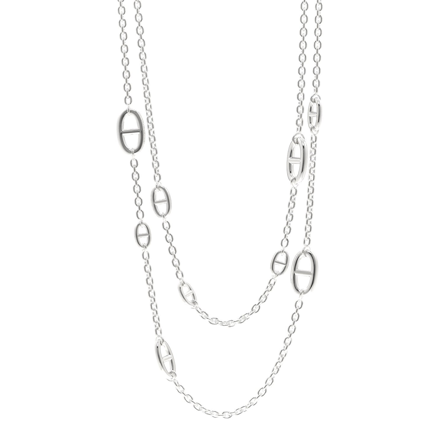 Sterling Silver Farandole Necklace 120