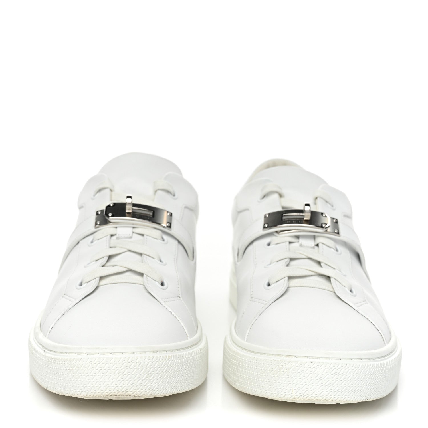 Hermes Calfskin Mens Day Sneakers 45 White 2 of 10