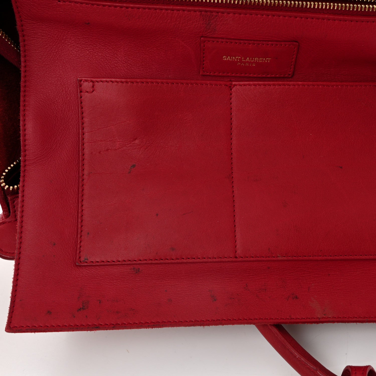 Saint Laurent Calfskin Medium Classic Y Cabas Fuchsia 14 of 14