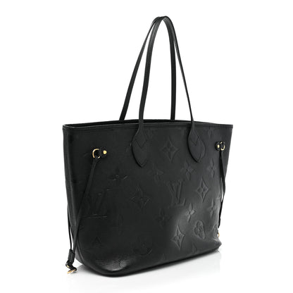 Louis Vuitton Empreinte Monogram Giant Neverfull MM Black 3 of 9