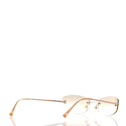 Chanel Metal CC Logo Sunglasses 4002 Beige 4 of 8