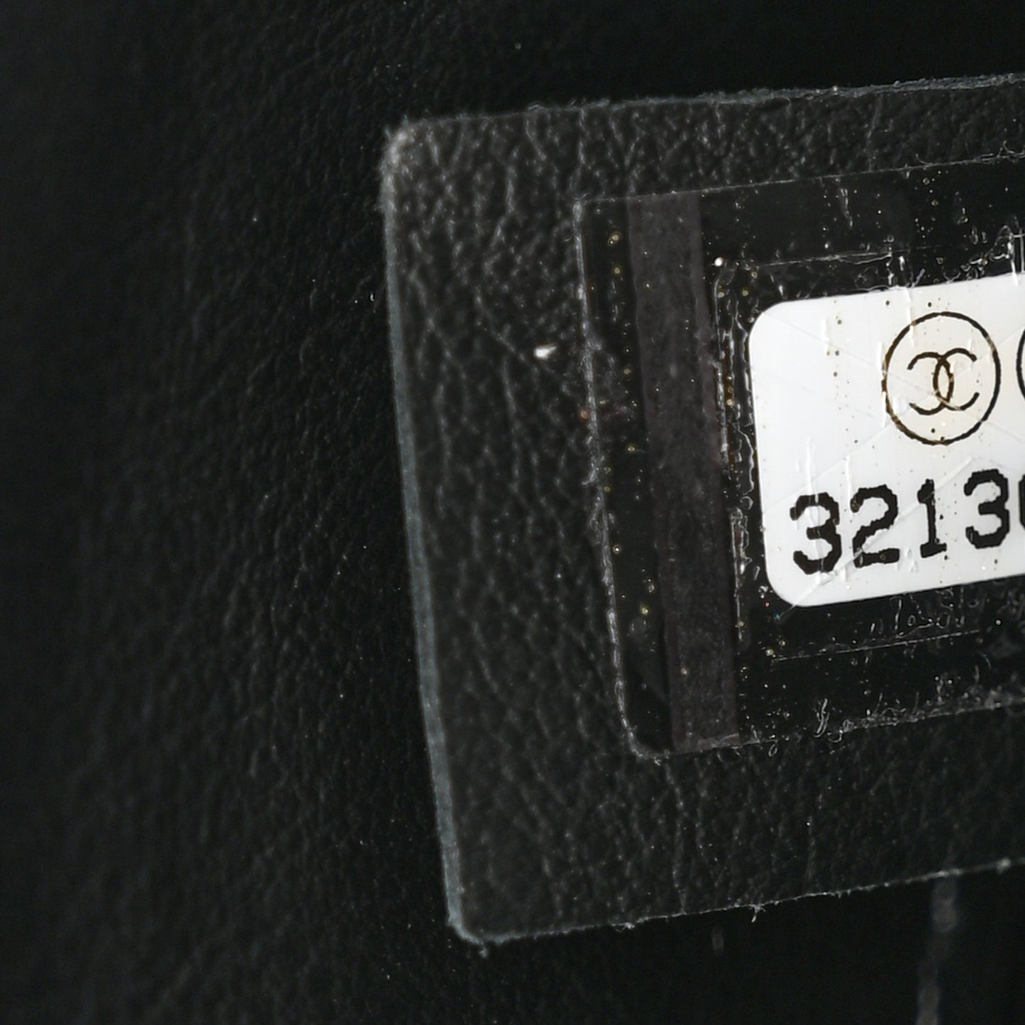 Calfskin Quilted CC Uniform Flap Belt Bag Black