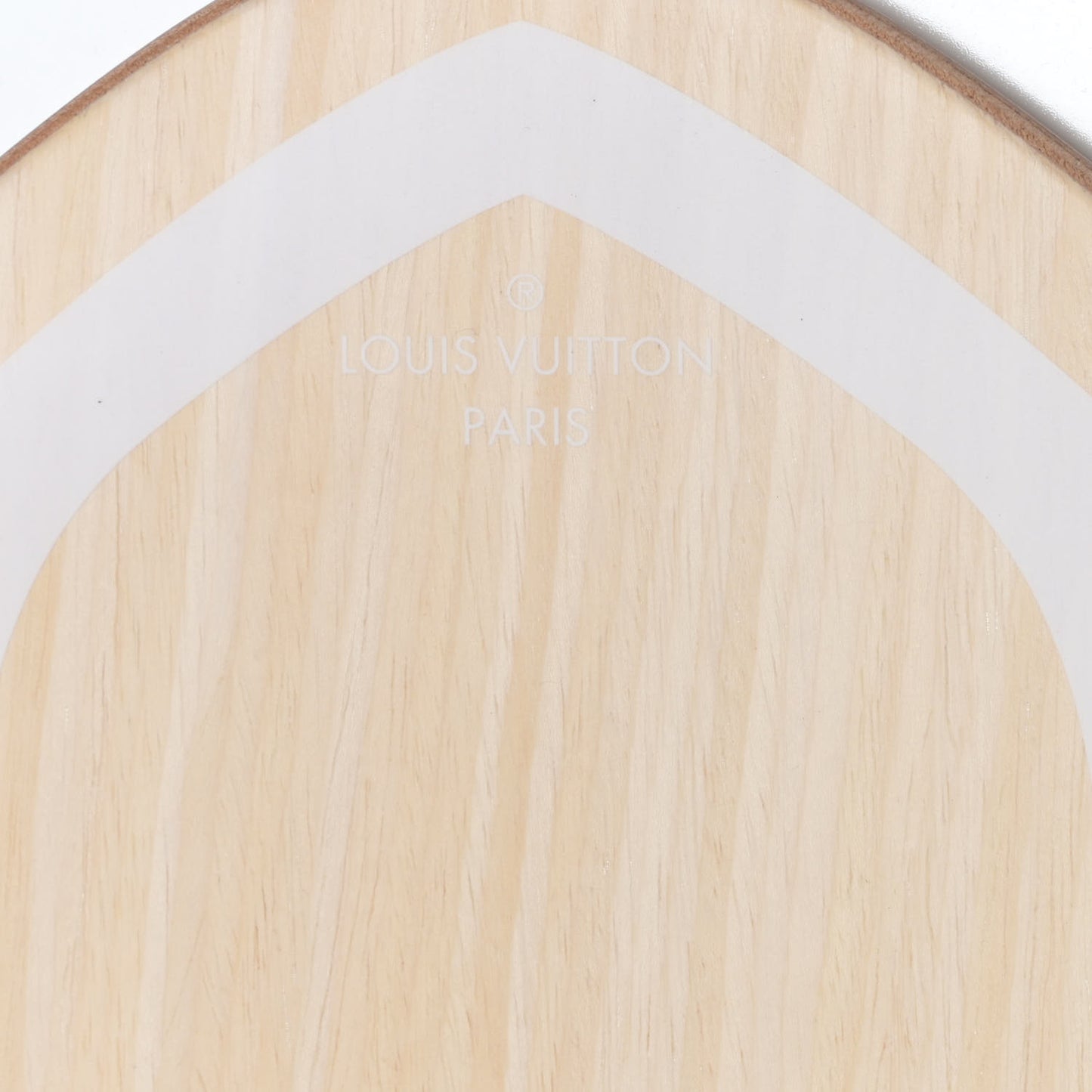 Wood Monogram By The Pool Skimboard Multicolor