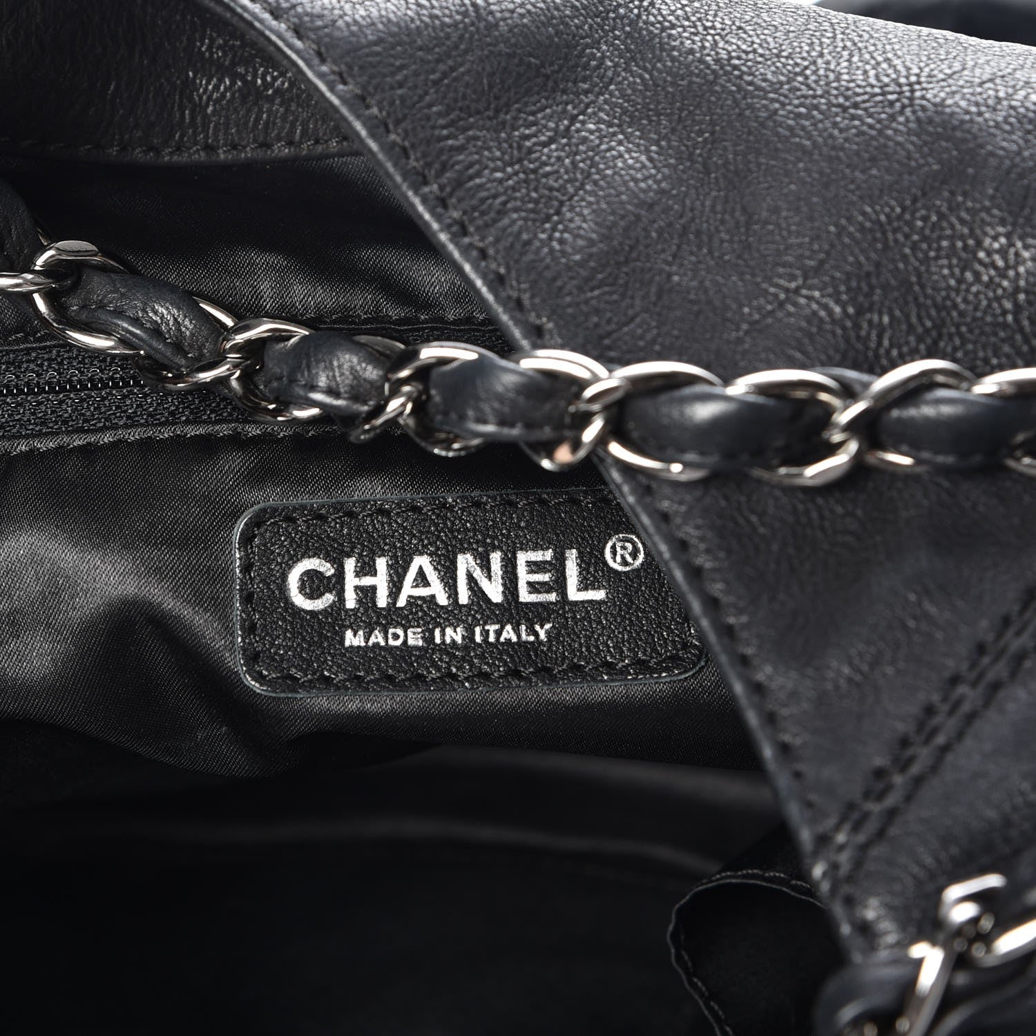Chanel Calfskin Baby Coco Cabas Black 7 of 12