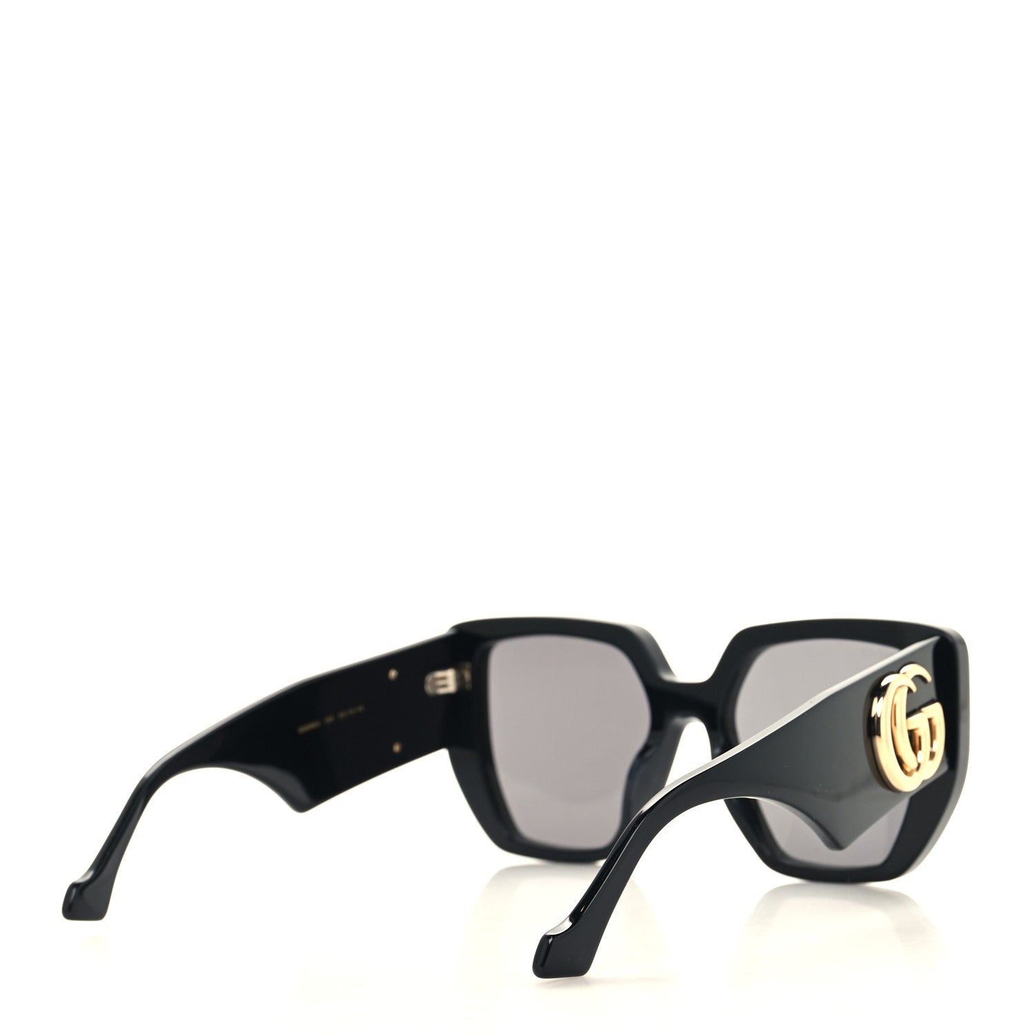 Gucci Acetate Square Frame Sunglasses GG0956S Black 5 of 8
