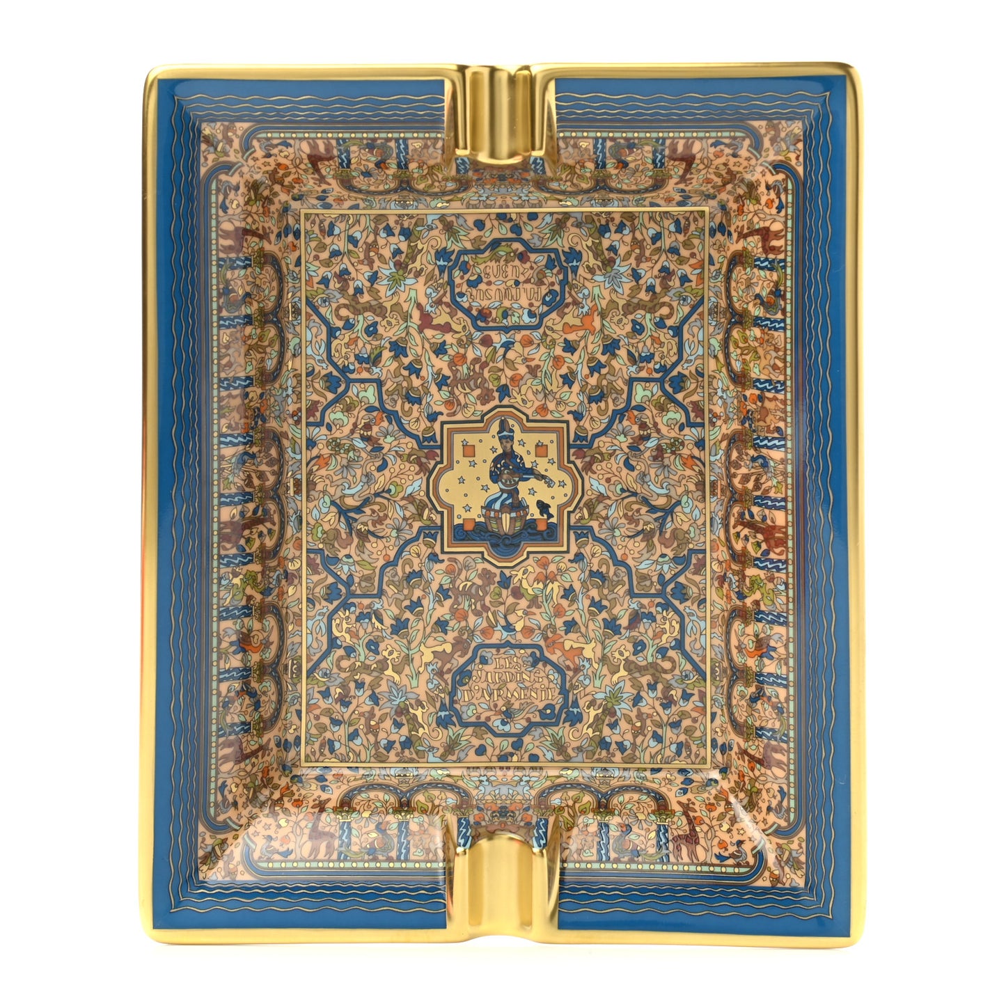 Porcelain Les Jardins D'Armenie Ashtray