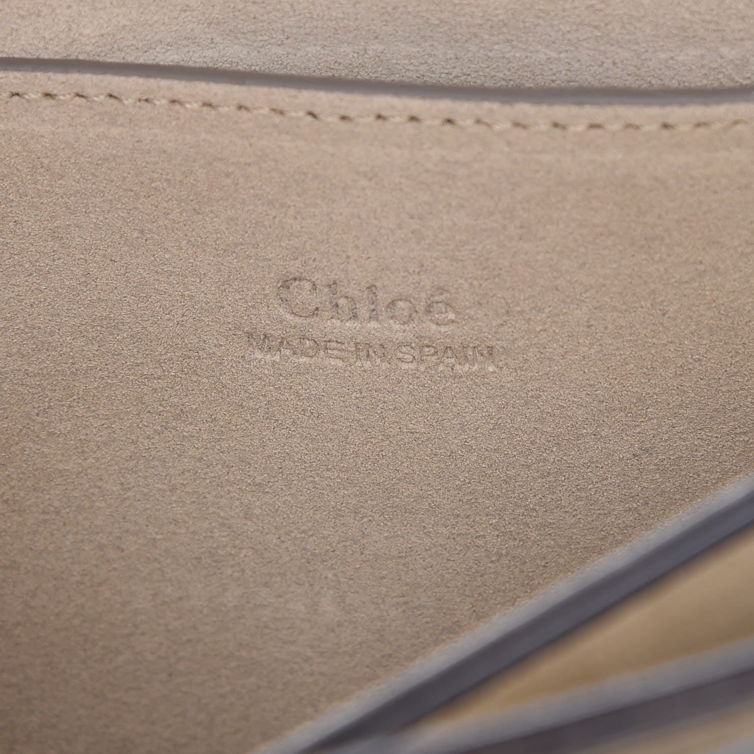 Chloe Suede Calfskin Small Faye Shoulder Bag Cement Pink 6 of 9
