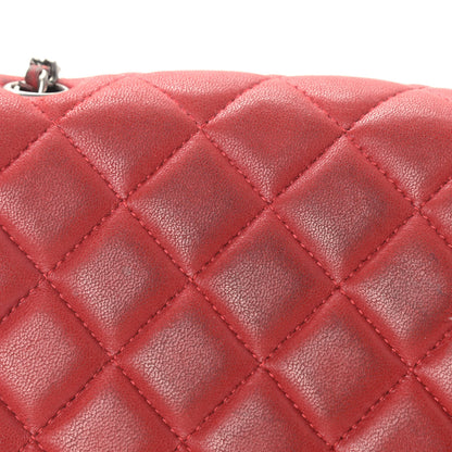 Chanel Lambskin Quilted Extra Mini Rectangular Flap Red 12 of 18