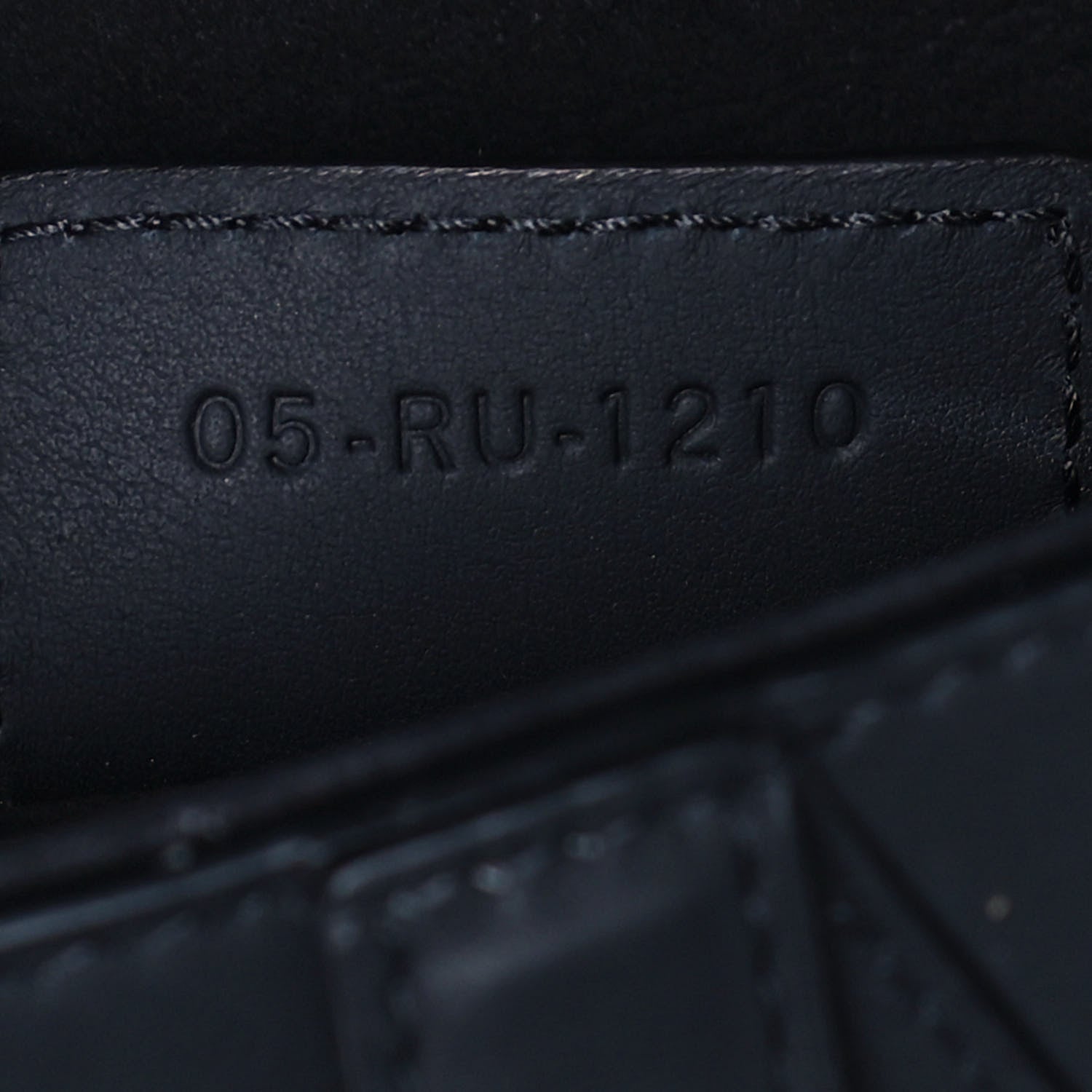 Christian Dior Ultra Matte Calfskin Saddle Bag Black 6 of 15