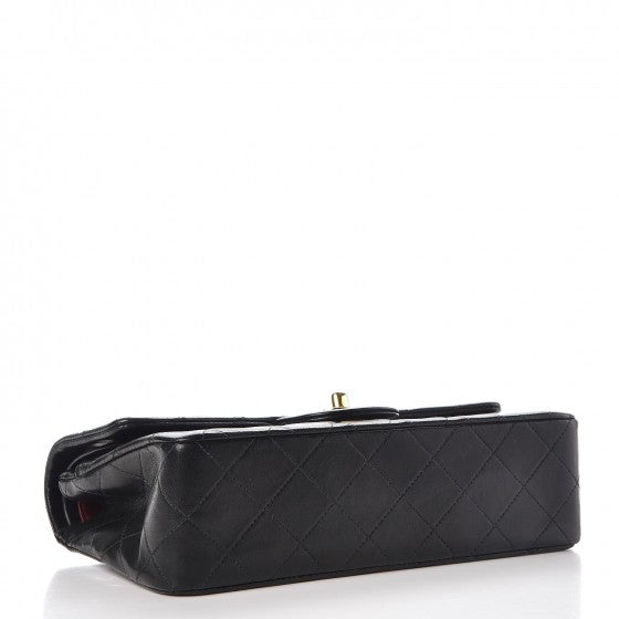 Chanel Lambskin Quilted Small Double Flap Black 4 of 8