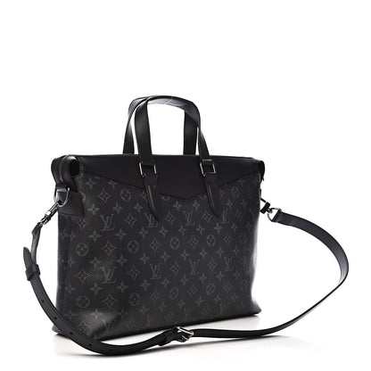 Louis Vuitton Monogram Eclipse Explorer Briefcase 3 of 10