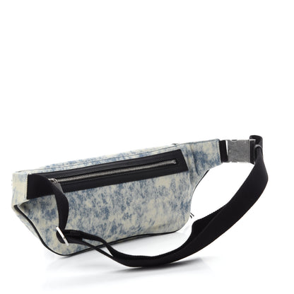 Saint Laurent Denim Grunge Belt Bag Faded Blue 3 of 10
