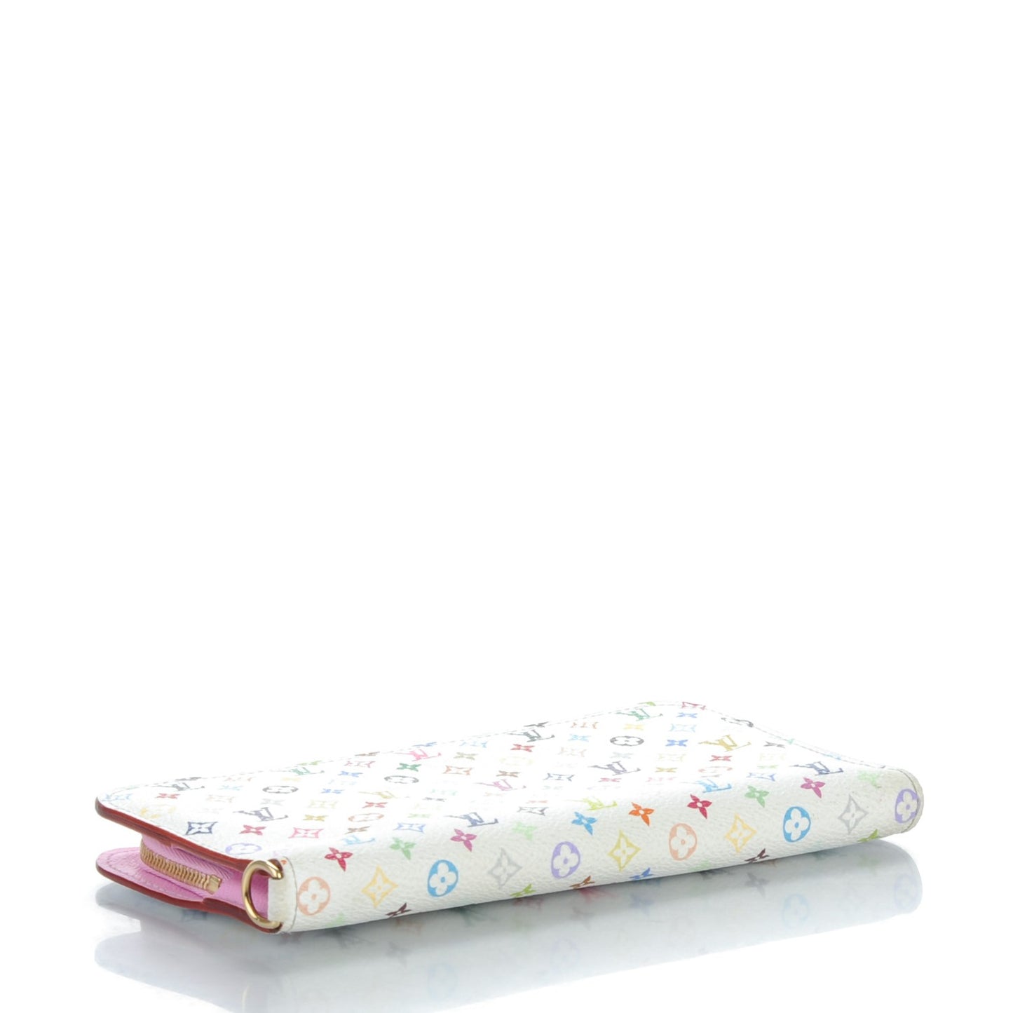 Monogram Multicolor Insolite Wallet White Litchi