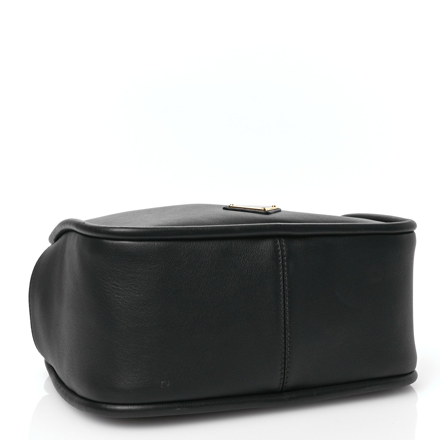 Prada Soft Calfskin Darling Shoulder Bag Black 2 of 12