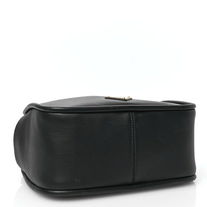 Prada Soft Calfskin Darling Shoulder Bag Black 2 of 12