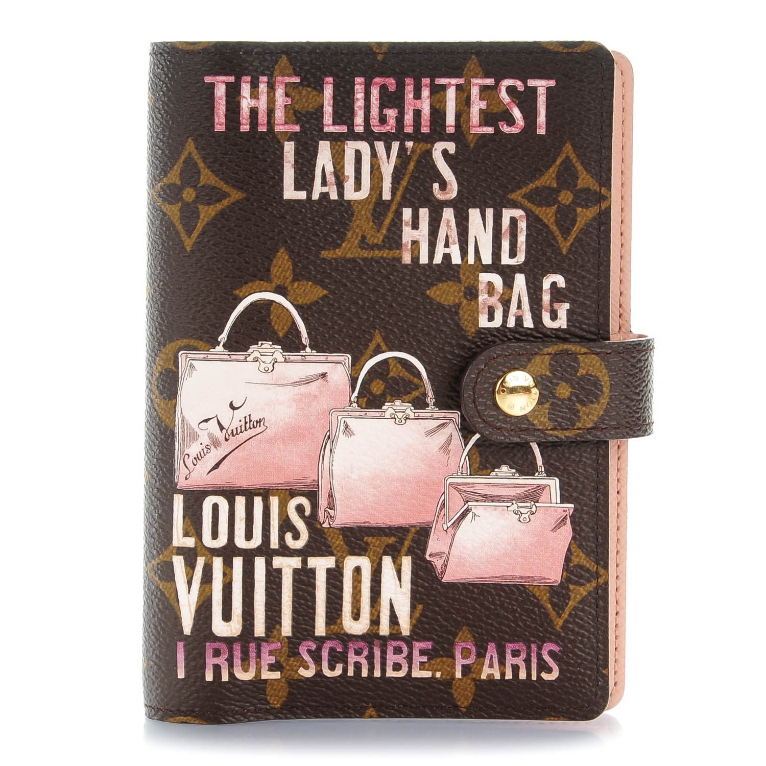 Louis Vuitton Monogram Affiche Small Ring Agenda Cover 1 of 8