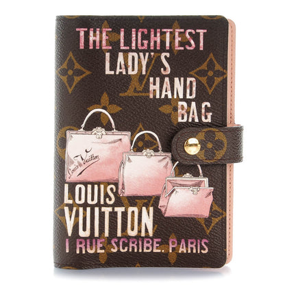 Louis Vuitton Monogram Affiche Small Ring Agenda Cover 1 of 8