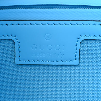 Gucci Rubber Effect Monogram GG Crossbody Bag Bright Blue 6 of 11