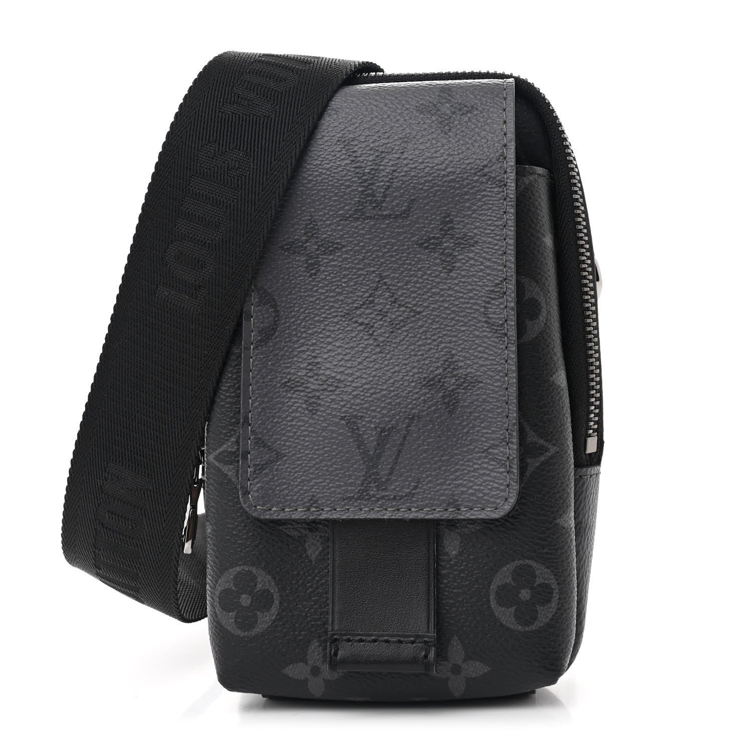 Louis Vuitton Monogram Eclipse Reverse Double Phone Pouch NM 1 of 9